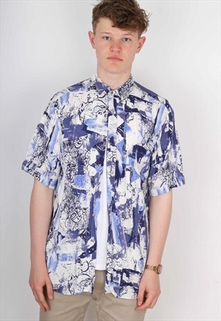 VINTAGE PATTERN SHIRT PTS243