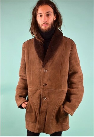 VINTAGE 90'S SHEARLING JACKET