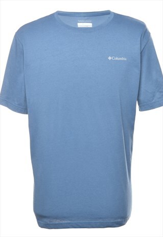 Beyond Retro Vintage Columbia Plain T-shirt - XL