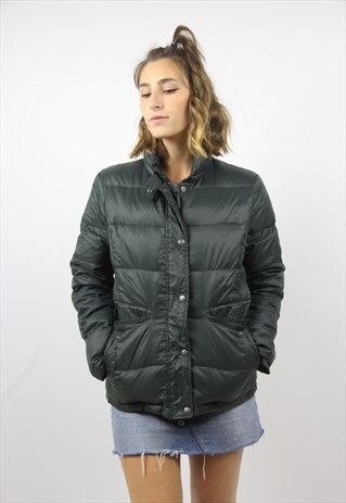 VINTAGE WOOLRICH GREEN PUFFER 90S JACKET