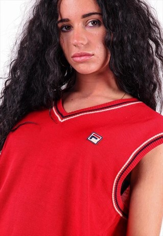 VINTAGE FILA KNITWEAR JUMPER AWK107