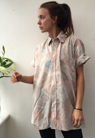 CRAZY PATTERN OVERSIZED RETRO VINTAGE UNISEX FESTIVAL SHIRT