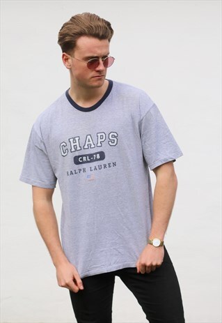RALPH LAUREN CHAPS USA VINTAGE T SHIRT