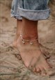 STERLING SILVER BEE ANKLET