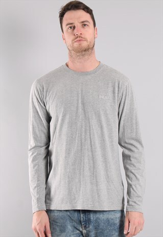 VINTAGE FILA LONG SLEEVE T-SHIRT LARGE
