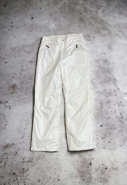 Vintage Men's White Columbia Sportswear Ski Pants 