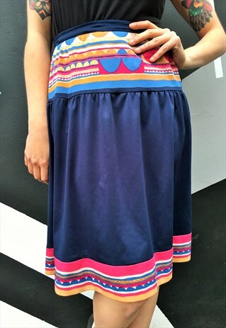VINTAGE KNEE LENGTH SKIRT