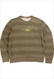 Vintage 90's Puma Sweatshirt Spellout Heavyweight Crewneck