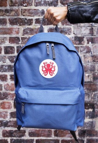 ART DISCO 'OCTOPUS' BACKPACK IN BLUE