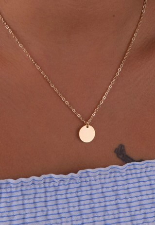 GOLD COIN NECKLACE