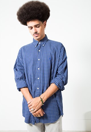 VINTAGE POLO RALPH LAUREN SHIRT / S4849