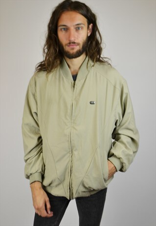 VINTAGE 90'S LACOSTE REVERSIBLE BOMBER JACKET