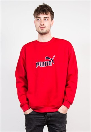 90'S PUMA LOGO SPORTS SWEATSHIRT