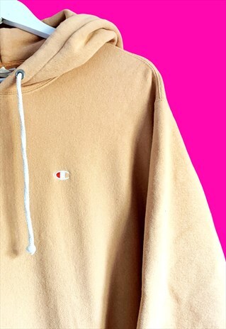 VINTAGE PINK CHAMPION HOODIE