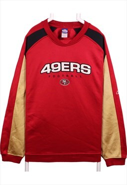 Vintage 90's NFL Sweatshirt 49ers San Francisco NFL Red