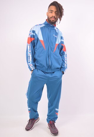 VINTAGE DIADORA FULL TRACKSUIT BLUE