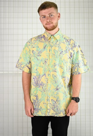 VINTAGE CRAZY HAWAIIAN BEACH SHIRT
