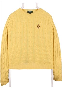 lauren Ralph Lauren 90's Knitted Crewneck Jumper / Sweater M