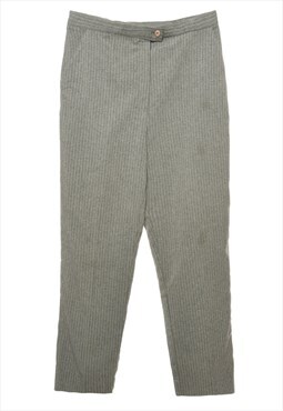 Beyond Retro Vintage Grey Traditions Trousers - W32
