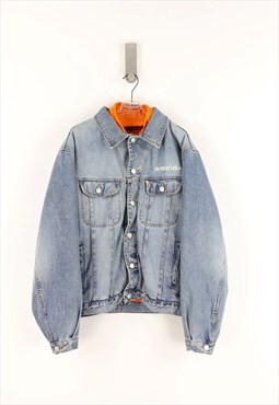 Avirex Vintage USA 90's Light Denim Jacket - L