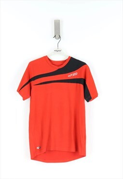 Adidas Climalite T-Shirt in Red - M