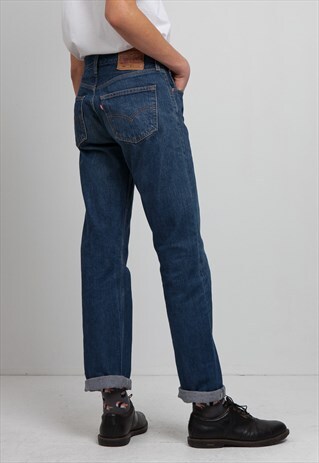 VINTAGE BLUE LEVI'S 501 FIT DENIM JEANS