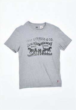 Vintage 90's Levi's T-Shirt Top Grey