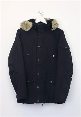 Vintage Carhartt workwear jacket in black. Best fits M