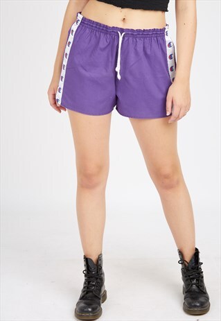 VINTAGE PURPLE CHAMPION SHORTS