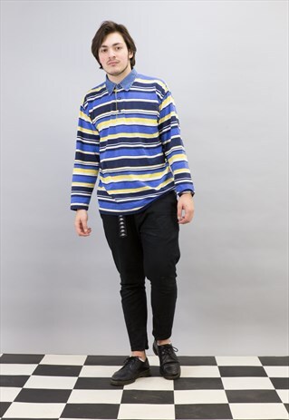 VINTAGE RUGBY POLO SHIRT