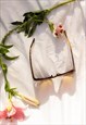 TORTOISE SHELL WEIGHTED OVERSIZE CHUNKY CIRCLE SUNGLASSES