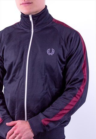 VINTAGE FRED PERRY JACKET IN BLACK