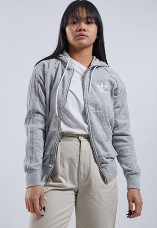 VINTAGE ADIDAS ZIP-UP HOODIE