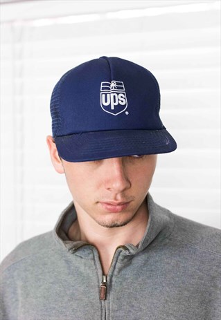 VINTAGE UPS TRUCKER CAP LOGO 90S ONE SIZE 2.0