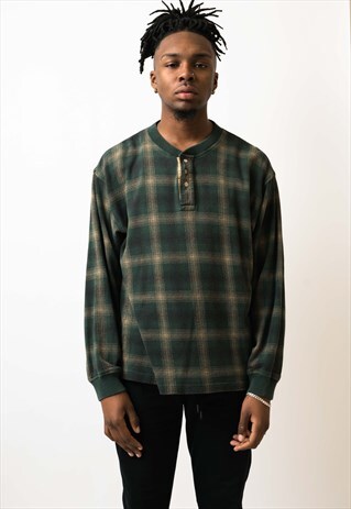 VINTAGE TOMMY HILFIGER GRANDAD POLO TOP