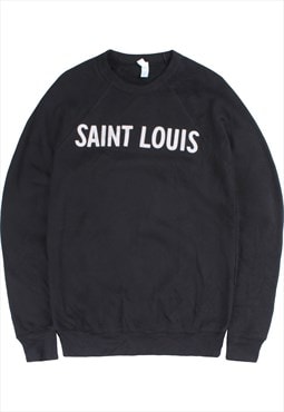 Vintage 90's Canvas Sweatshirt Saint Louis Crewneck