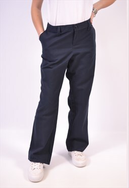 Vintage Trousers Navy Blue
