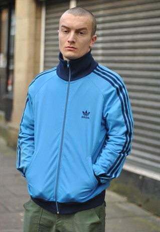 VINTAGE ADIDAS MADE IN WEST GERMANY 3 STRIPE TRACK TOP