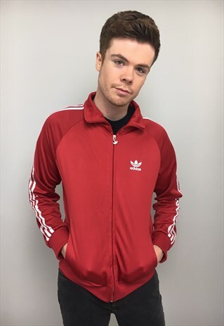 VINTAGE RED TRACK JACKET