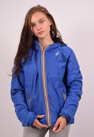 Vintage K-Way Windbreaker Jacket Blue | Messina Girl | ASOS Marketplace