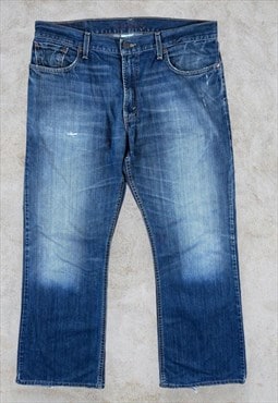 Levi's 527 Jeans Blue Slim Bootcut Men's W36 L30