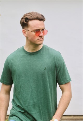 NAUTICA USA PASTEL MINT GREEN T SHIRT