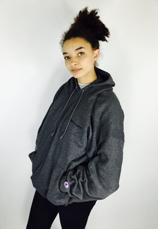 CHAMPION GREY HOODIE