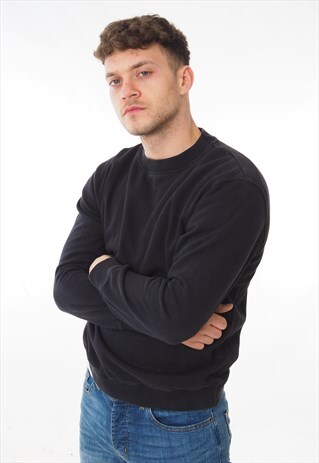 VINTAGE WRANGLER SWEATSHIRT BLACK