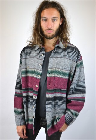 VINTAGE 90'S STRIPED SHIRT