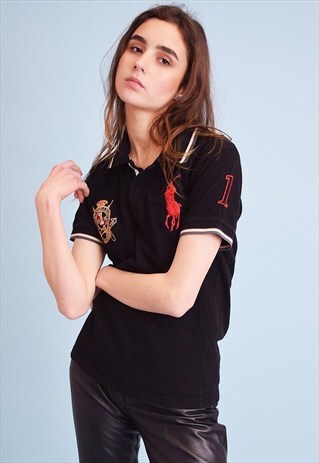 90'S RETRO RALPH LAUREN POLO T-SHIRT TOP TEE
