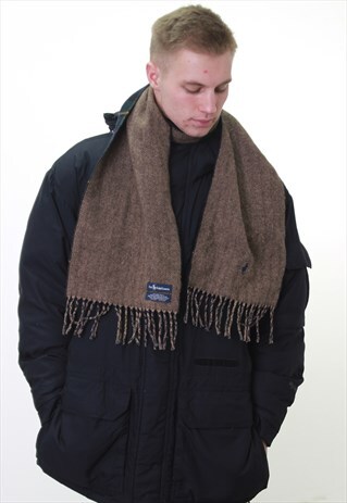 VINTAGE RALPH LAUREN REVERSIBLE SCARF