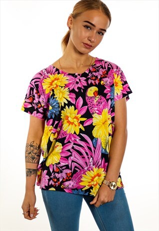 VINTAGE PATTERNED T-SHIRT T322