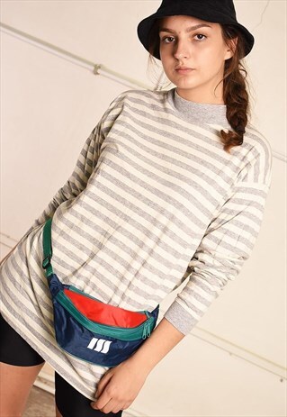 90'S RETRO TURTLENECK FESTIVAL GARM THIN JUMPER SWEATSHIRT