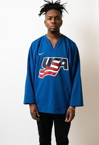 VINTAGE USA HOCKEY JERSEY